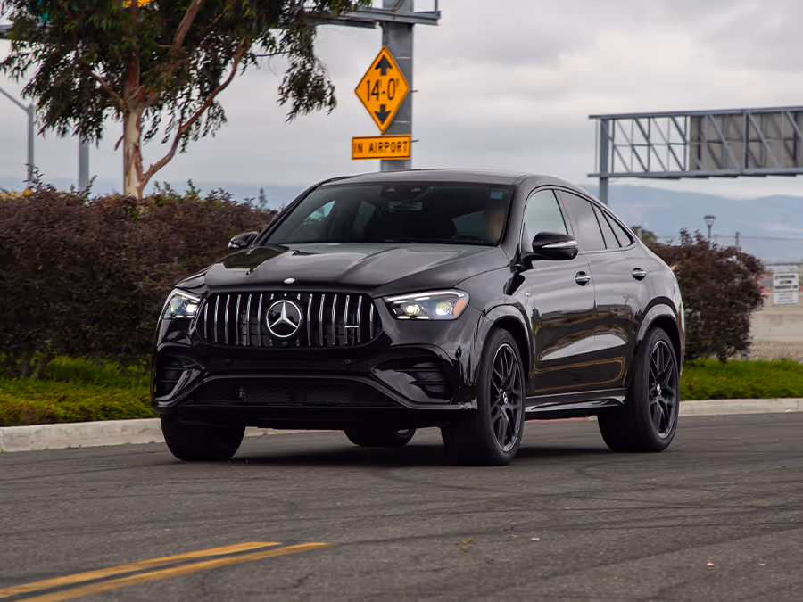 2025 Mercedes GLE 53 Coupe in black